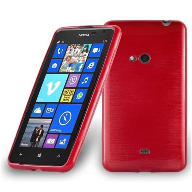 Nokia Lumia 625 Cover Etui Case (Rød)