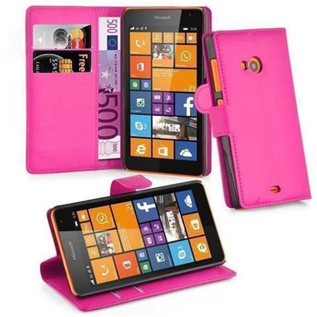 Nokia Lumia 535 Pungetui Cover Case (Lyserød)