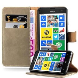 Cover Nokia Lumia 625 Etui Case (Brun)