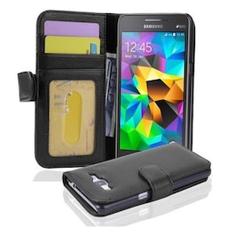 Samsung Galaxy GRAND PRIME Pungetui Cover (Sort)