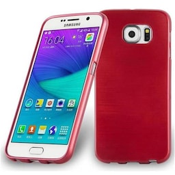 Samsung Galaxy S6 Cover Etui Case (Rød)