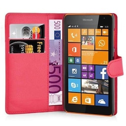 Nokia Lumia 535 Pungetui Cover Case (Rød)