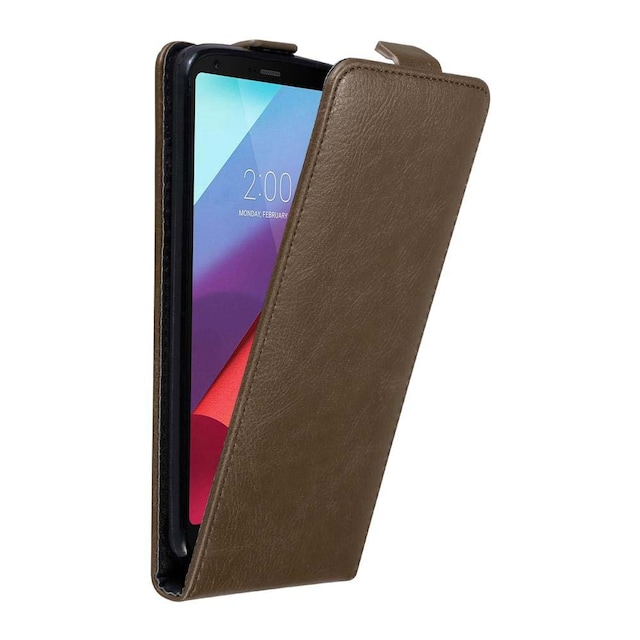 LG G6 Pungetui Flip Cover (Brun)