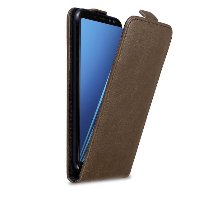 Samsung Galaxy A6 2018 Pungetui Flip Cover (Brun)