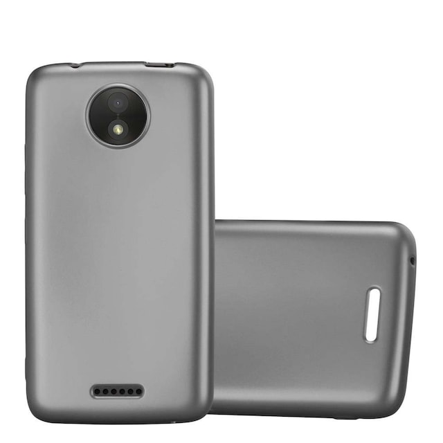 Motorola MOTO C Cover Etui Case (Grå)