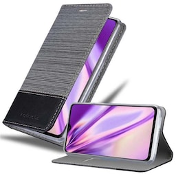 OnePlus 6T Pungetui Cover Case (Grå)