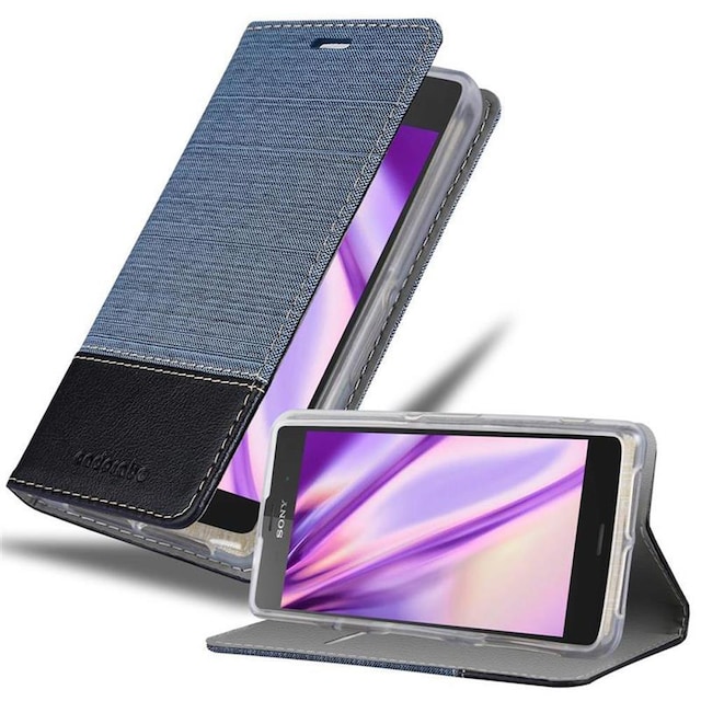 Sony Xperia Z2 COMPACT Pungetui Cover Case (Blå)
