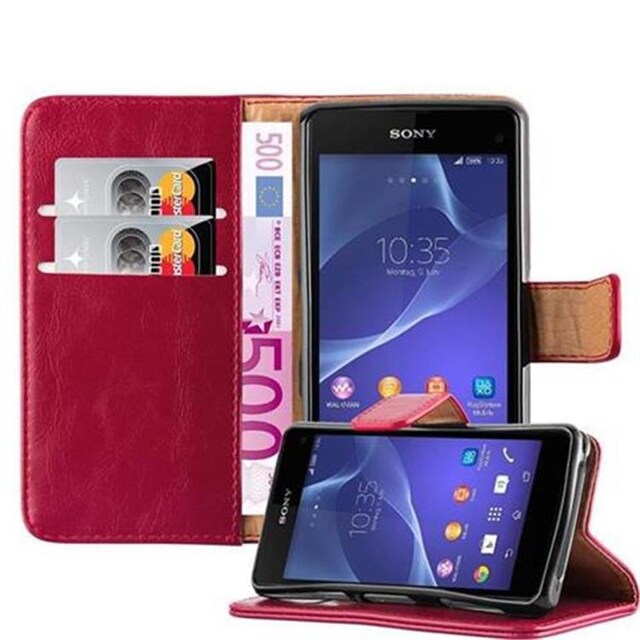 Cover Sony Xperia Z1 COMPACT Etui Case (Rød)