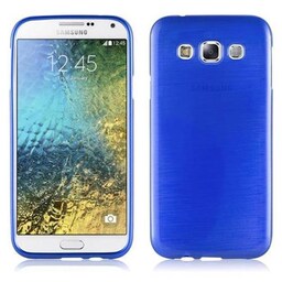 Samsung Galaxy E5 Cover Etui Case (Blå)