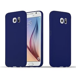 Cover Samsung Galaxy S6 Etui Case (Blå)