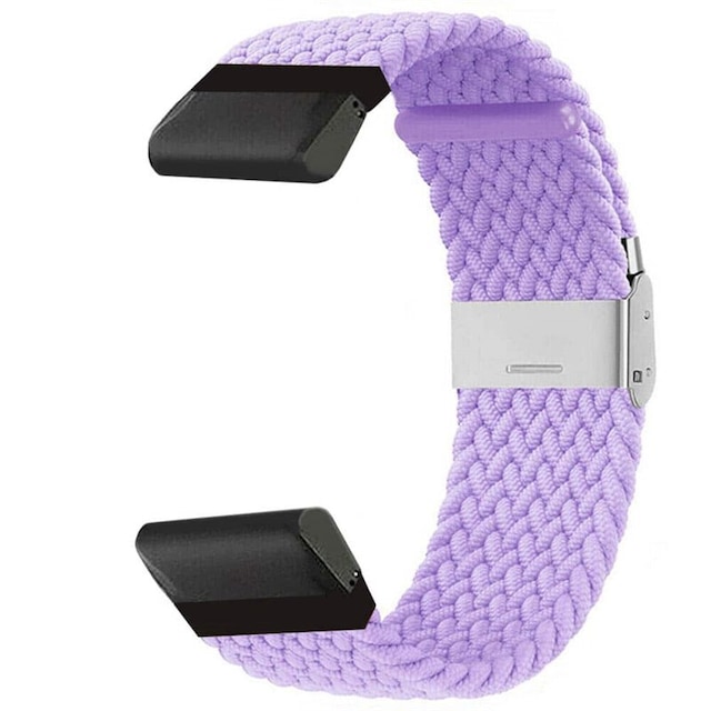 Flettet Urrem Garmin Fenix 3 - Lightpurple