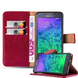 Cover Samsung Galaxy ALPHA Etui Case (Rød)