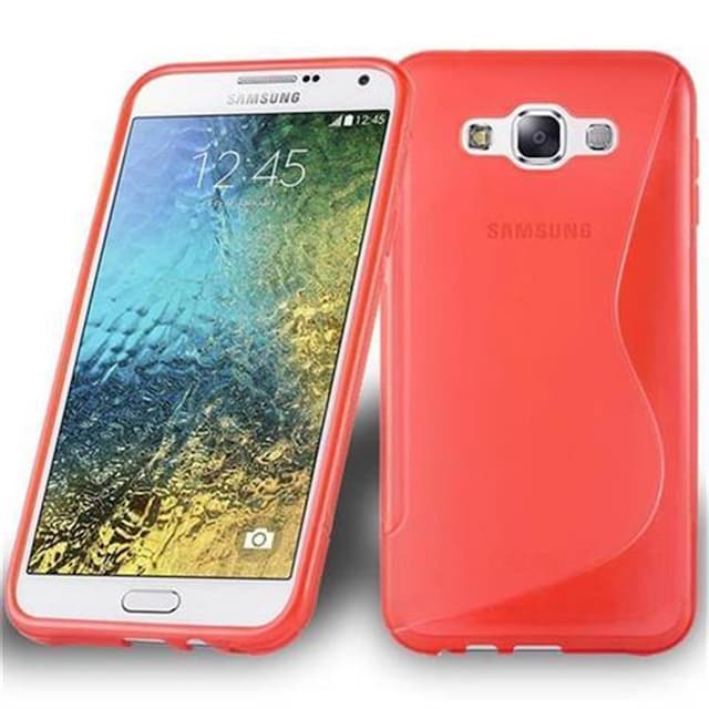 Samsung Galaxy E7 Etui Case Cover (Rød)