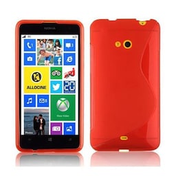 Nokia Lumia 625 Etui Case Cover (Rød)