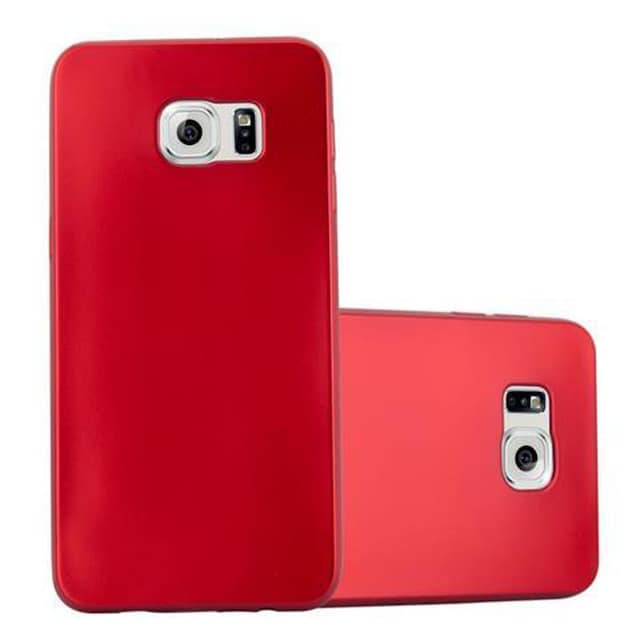 Samsung Galaxy S6 EDGE Cover Etui Case (Rød)