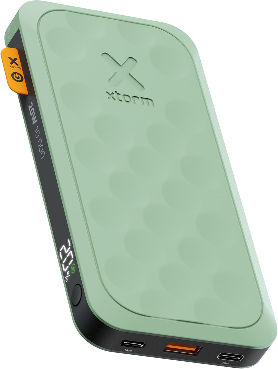 Xtorm 20W Fuel Series 10000mAh powerbank (grøn)