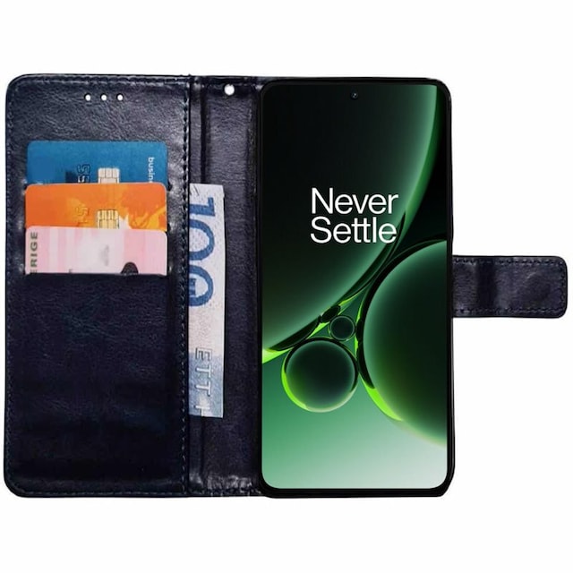 Wallet cover 3-kort OnePlus Nord 3 5G - Mørkeblå