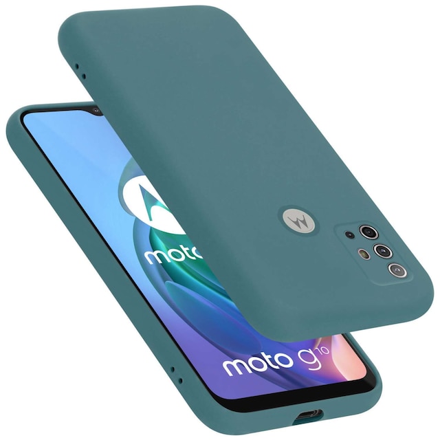 Motorola MOTO G10 / G30 Cover Etui Case (Grøn)