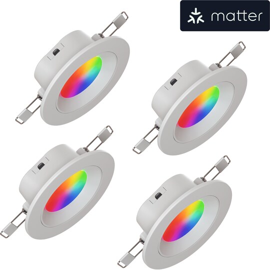 Nanoleaf Essentials Matter spotlys 6W (4-pk)