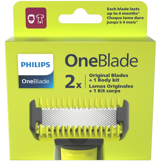 Philips OneBlade udskiftningsblad QP620/50V2