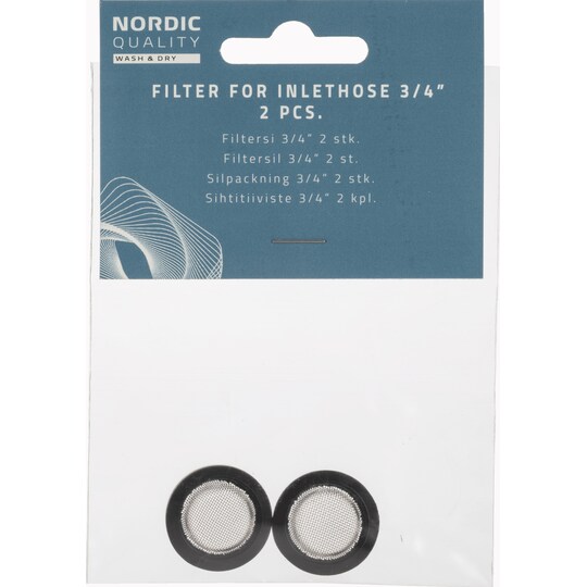 Nordic Quality pakning med filter – 2 stk