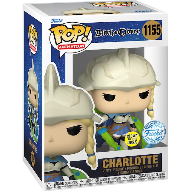 Funko Pop! Exclusive Black Clover Charlotte figur