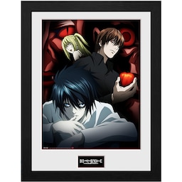 GB eye Death Note indrammet print