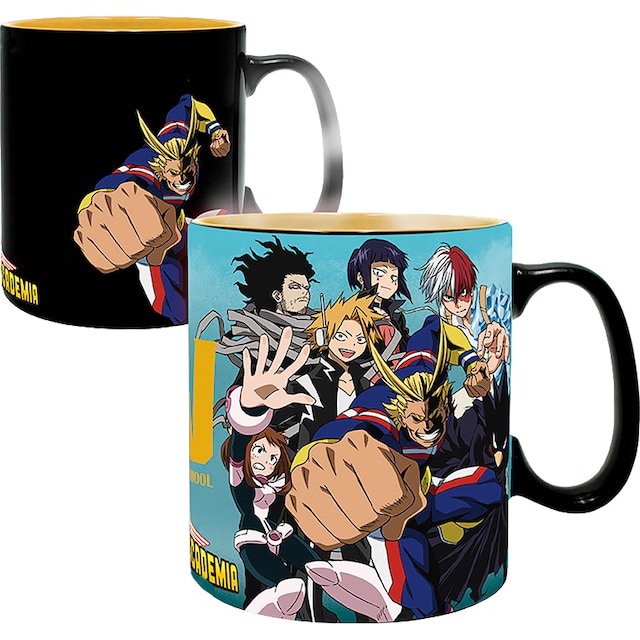 ABYstyle My Hero Academia Group varmeændrende krus 460ml