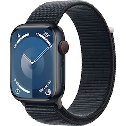Apple Watch S9 45mm GPS+CEL (Midnight Alu/Midnight Sports-loop)
