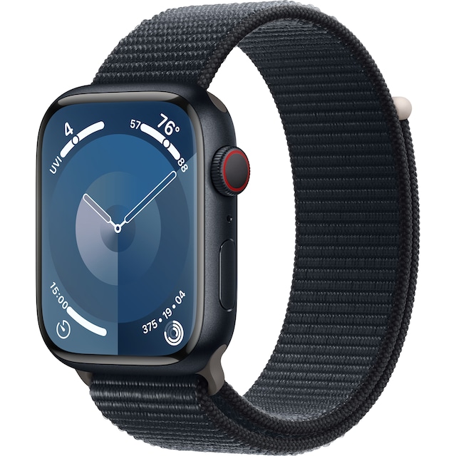 Apple Watch S9 45mm GPS+CEL (Midnight Alu/Midnight Sports-loop)