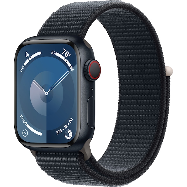 Apple Watch S9 41mm GPS+CEL (Midnight Alu/Midnight Sports-Loop)