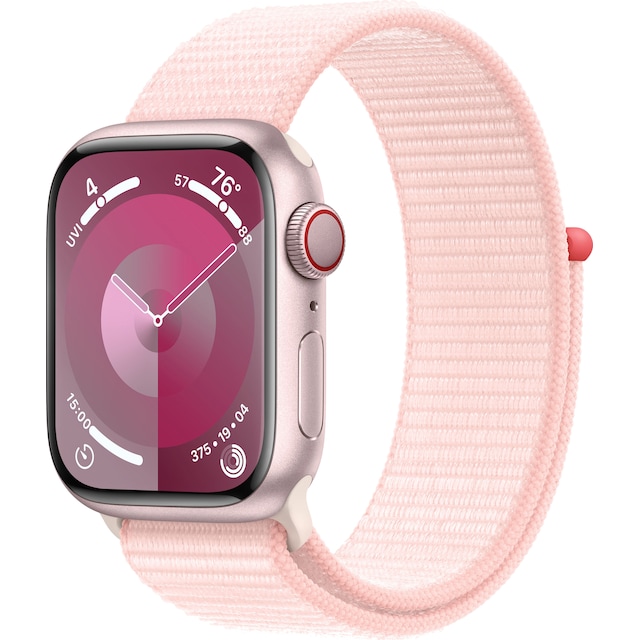 Apple Watch S9 41mm GPS+CEL (Pink Alu/Light Pink Sports-loop)