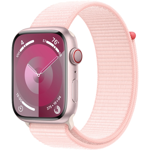 Apple Watch S9 45mm GPS+CEL (Pink Alu/Light Pink Sports-loop)
