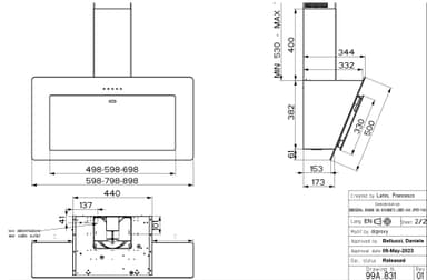 Epoq emhætte FNO 605 BK