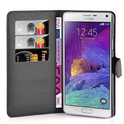 Samsung Galaxy NOTE 4 Pungetui Cover Case (Sort)