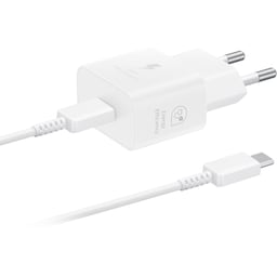 Samsung USB-C 25W oplader med kabel (hvid)