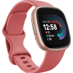 Fitbit Versa 4 smartwatch (Pink Sand / Copper Rose)