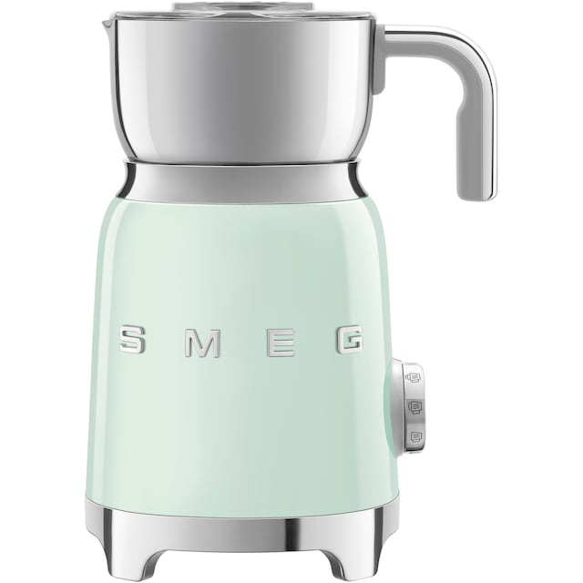 Smeg mælkeskummer i 50 er-stil MFF11BLEU (pastelgrøn)