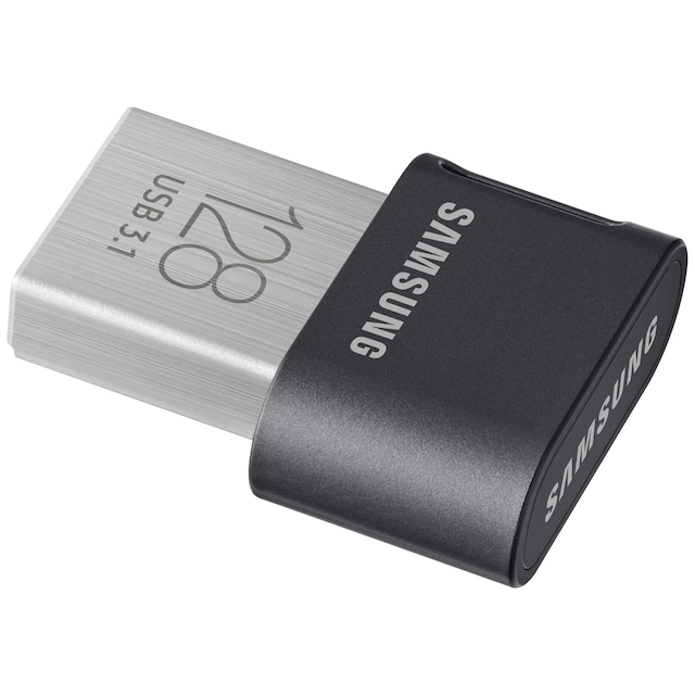 Samsung Fit Plus USB-A flashdrev 128 GB (grå)