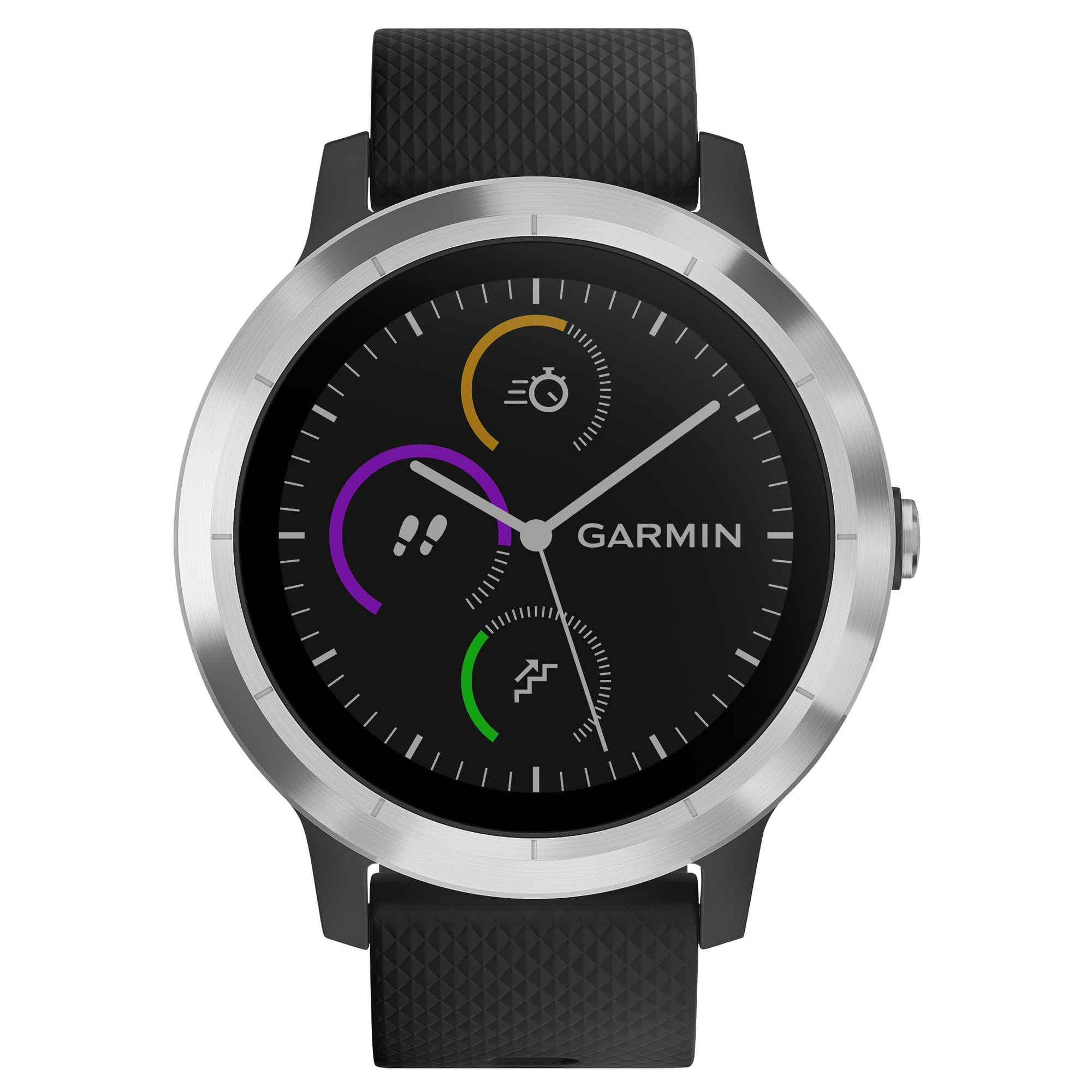 Garmin Vivoactive 3 GPS smartwatch (sort/stål) | Elgiganten