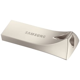 Samsung Bar Plus USB-A flashdrev 128 GB (sølv)