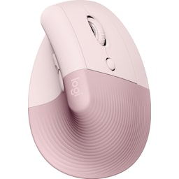 Logitech Lift Vertical trådløs mus (rose)