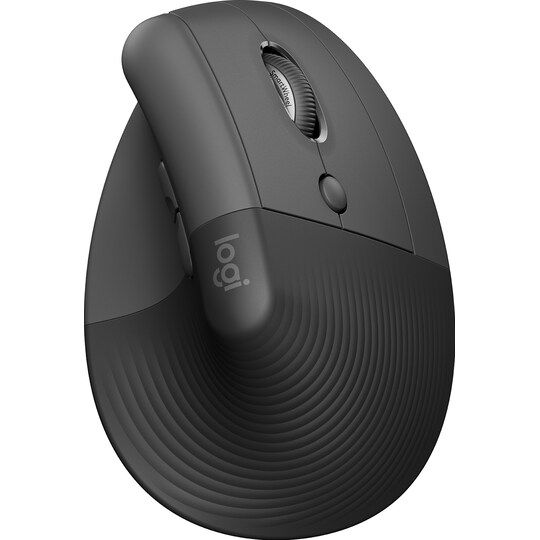 Logitech Lift Vertical trådløs mus (graphite)