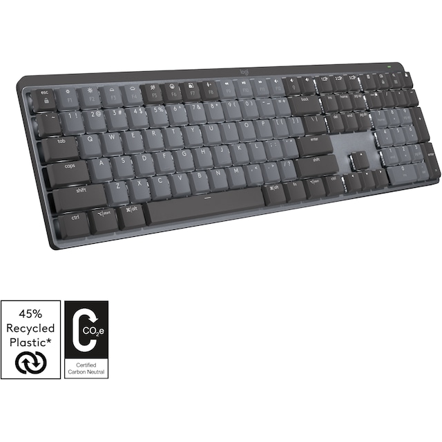 Logitech MX Mechanical trådløst tastatur (graphite)