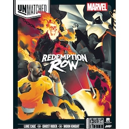 Play Unmatched Marvel: Redemption Row brætspil