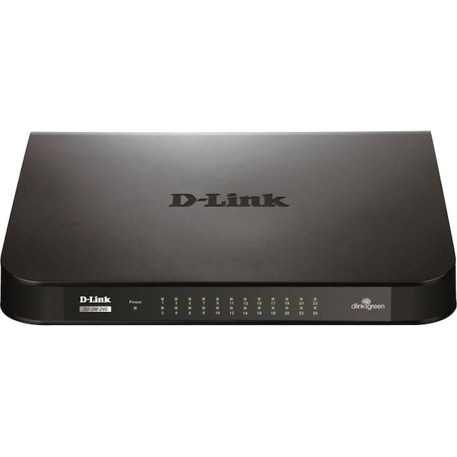 D-Link 24-port Gigabit Easy Desktop Switch, 24-port 10/100/1000Mbps, s