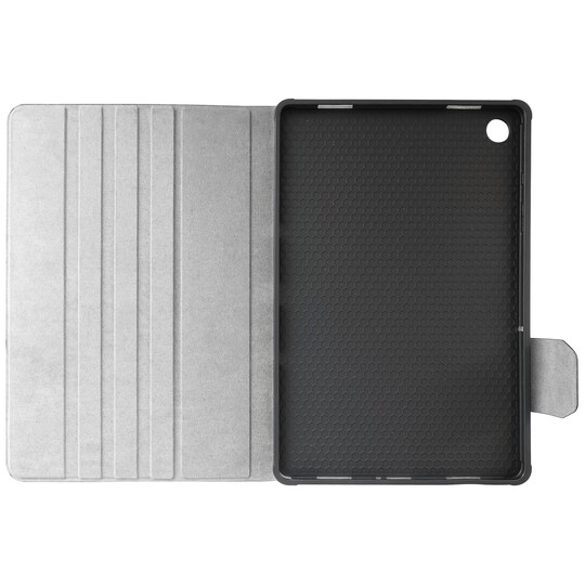 Sandstrøm Samsung Galaxy Tab A9 Plus læderfolio tabletetui (sort)