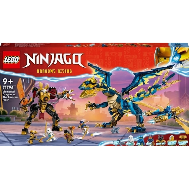 LEGO Ninjago 71796 - Elemental Dragon vs. The Empress Mech