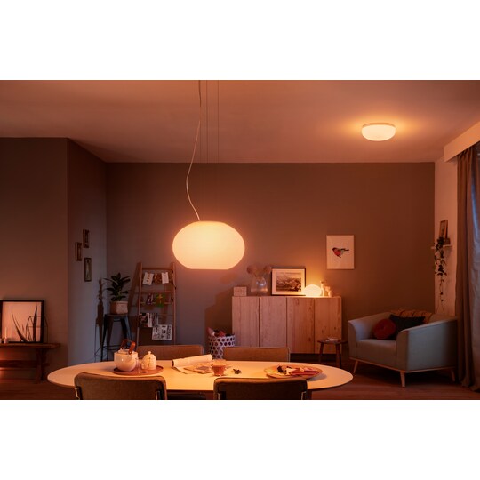 Philips Hue White & colour ambiance Flourish loftslampe 4090631P7 |  Elgiganten