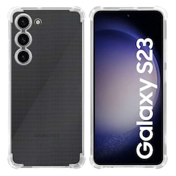 Samsung Galaxy S23 Cover TPU Etui (Gennemsigtig)